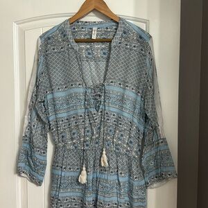 Women’s Boho Beach Cover-Up Size L